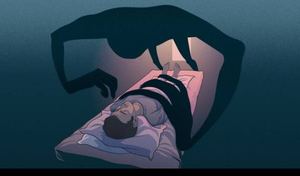 Ilustrasi Sleep Paralysis