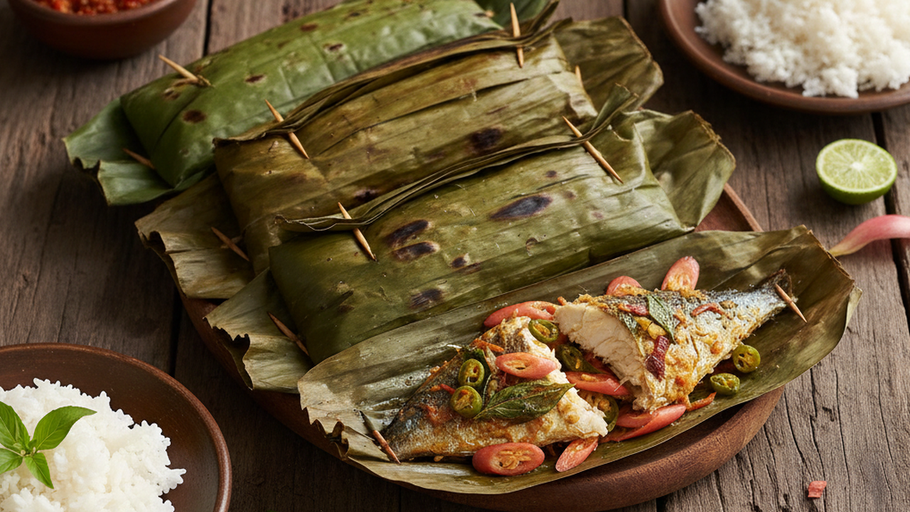 Pepes Ikan Kecombrang