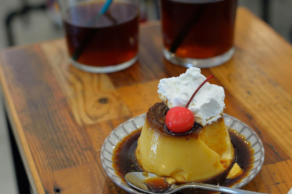 Produksi Puding Jepang