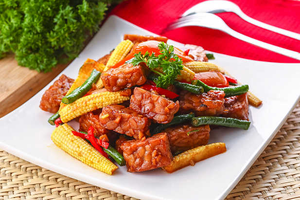 Tumis Tempe Jahe
