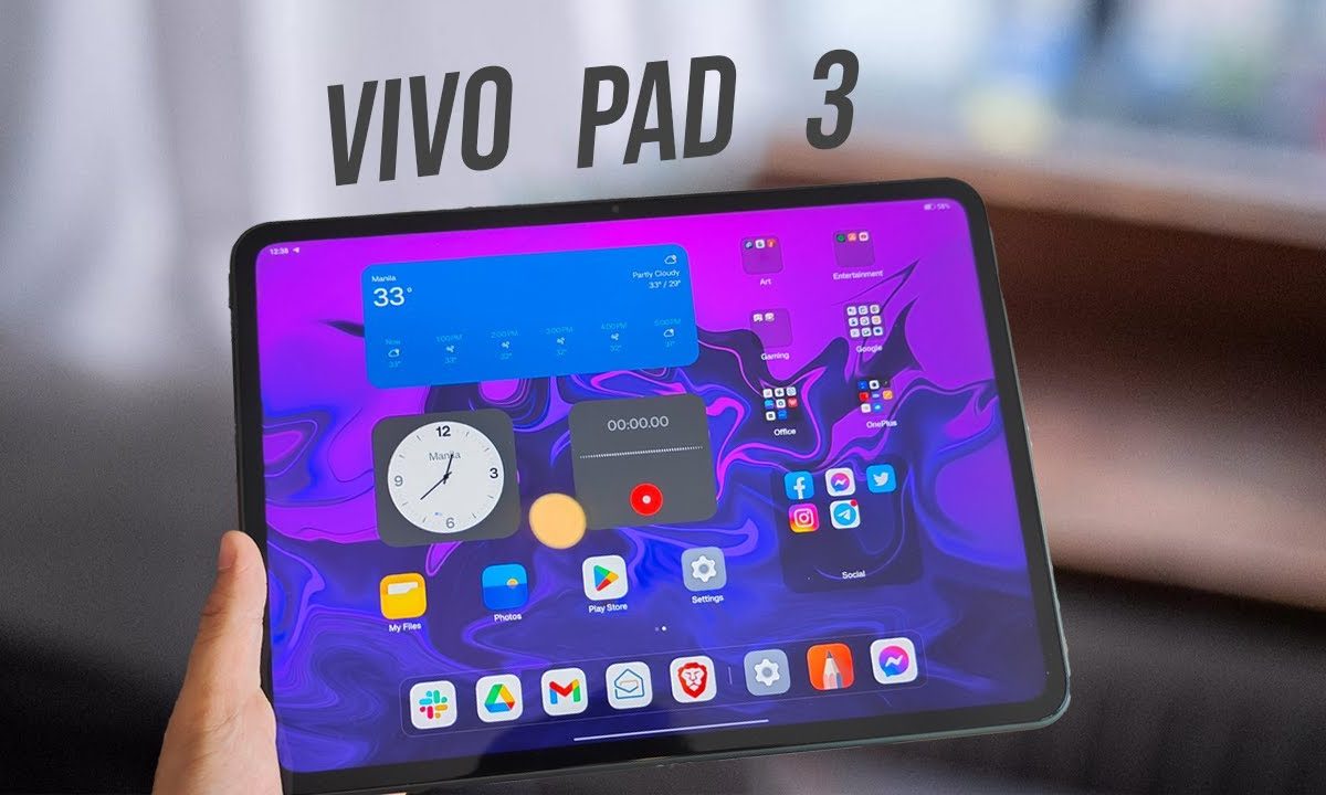 vivo Pad 3, Tablet Simpel dengan Desain Unik dan Performa Modern